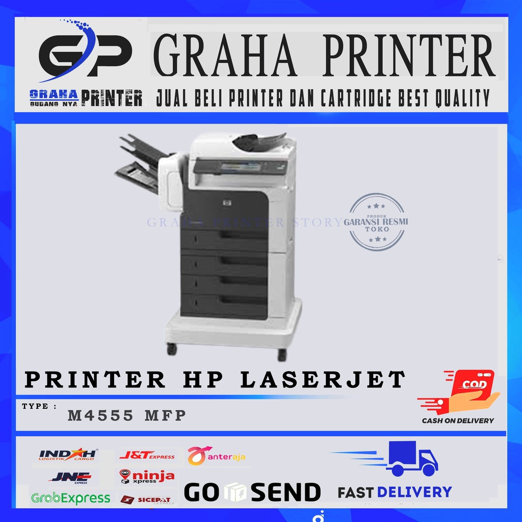 PRINTER HP LASERJET M4555 MFP | HP M4555 MFP MURAH | SECOND BERKUALITAS