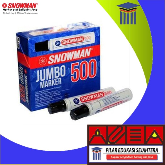 

SPIDOL SNOWMAN PERMANENT JUMB0 500 MURAH