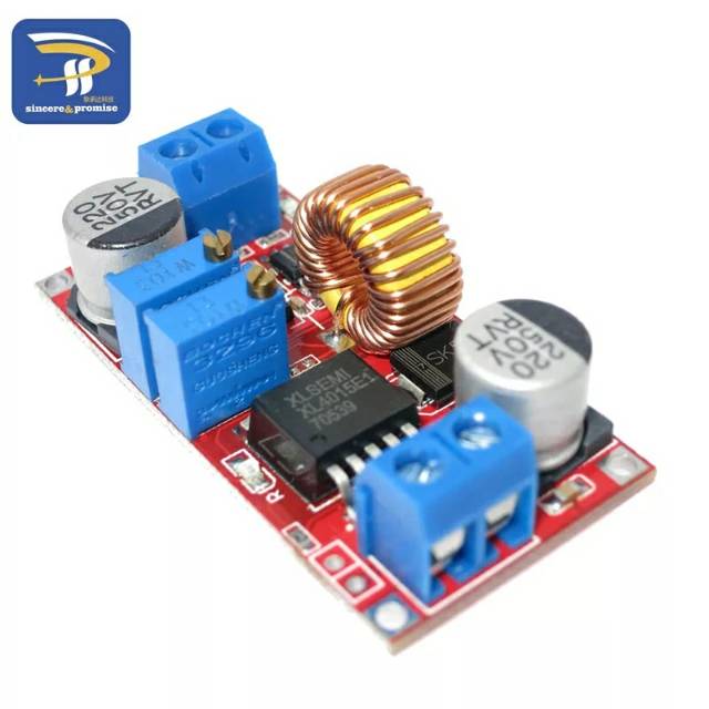 Step Down 5 V-32 V untuk 0.8 V-30 V 5A XL4015 Lithium Battery Charger Modul Driver down Converter