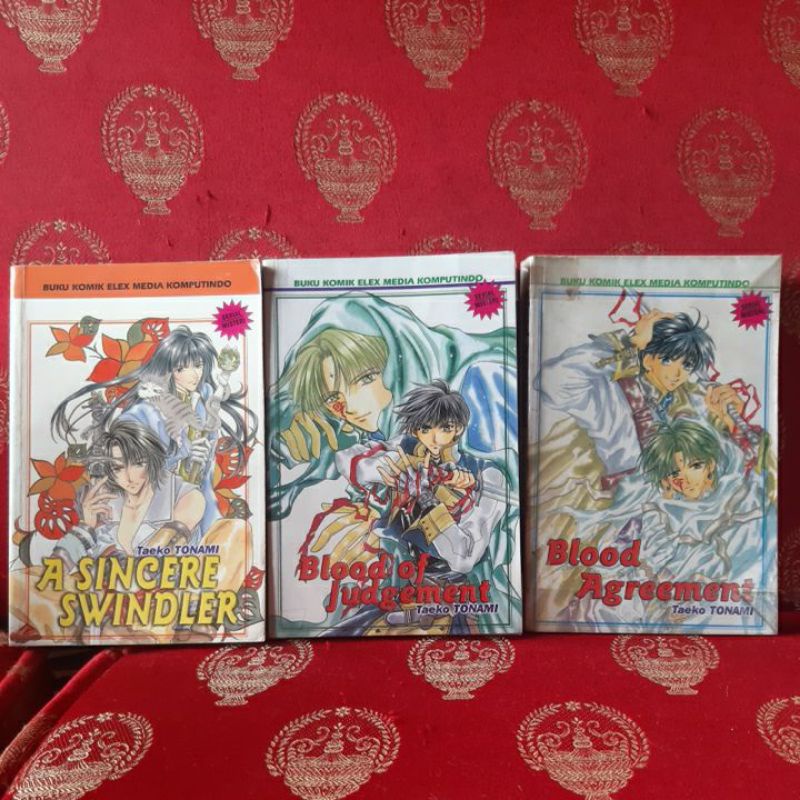 Komik BL / yaoi , A sincere swindler, Blood of judgement, Blood agreement