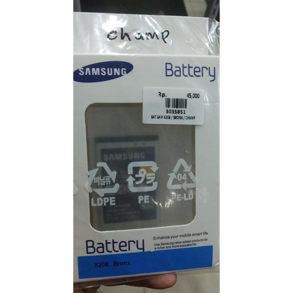 BATERAI HANDPHONE SAMSUNG LIPAT SAMSUNG CARAMEL AWET DAN TAHAN LAMA