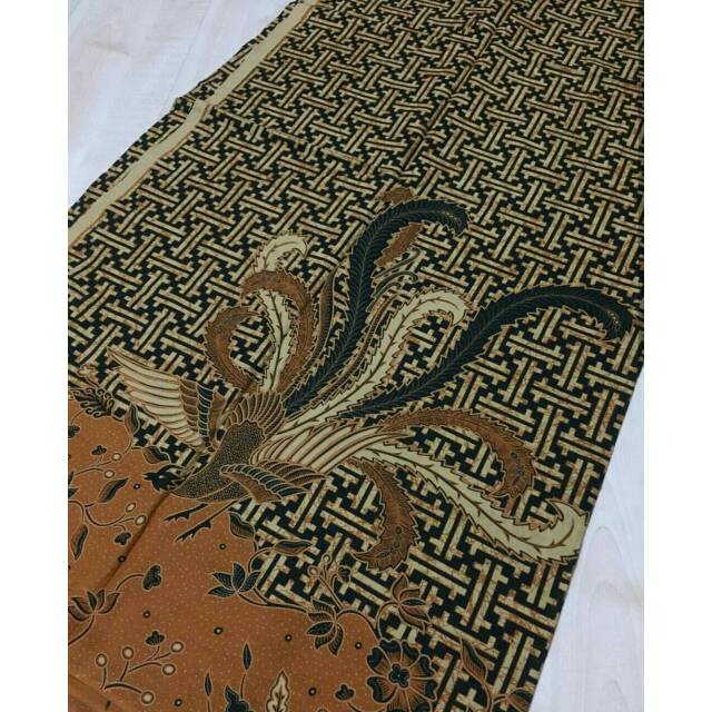 Kain Batik sogan Gedhek Cenderawasih