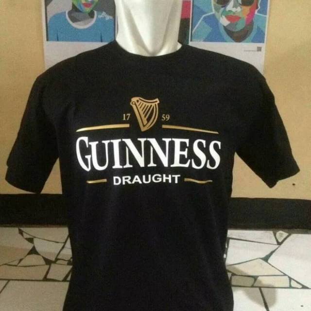 Kaos baju t shirt guinness