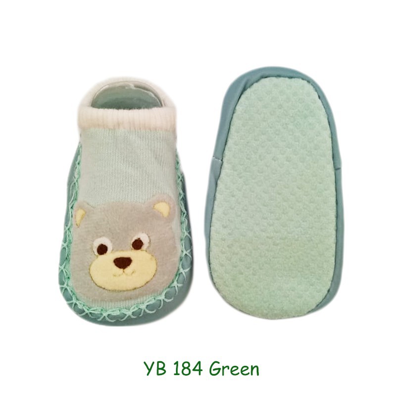 Sorex Sepatu Bayi dengan Anti Slip YB 184 -  Green