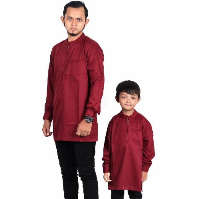 Koko Qurta Anak Couple Ayah Baju Koko Pria / Koko Anak Dan Ayah Couple