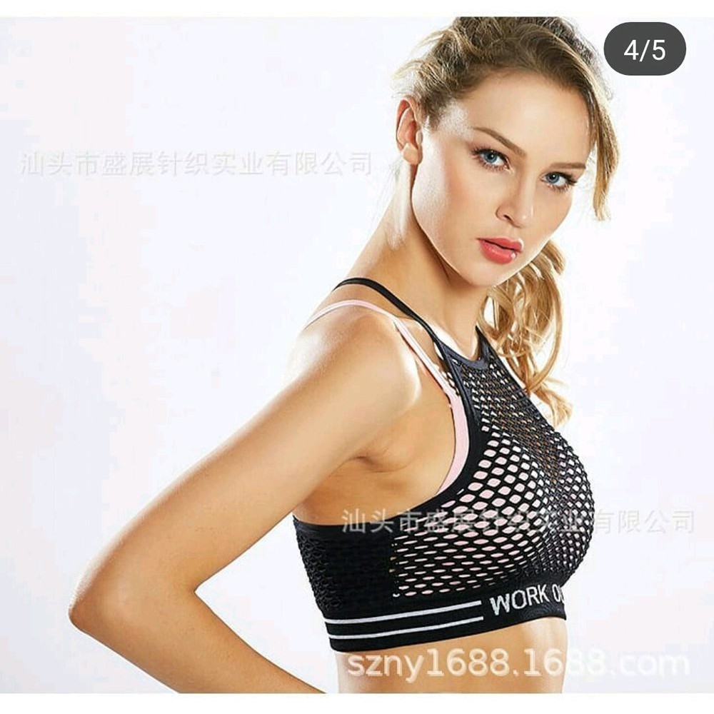 sport bra jaring & bh sport jaring cantik
