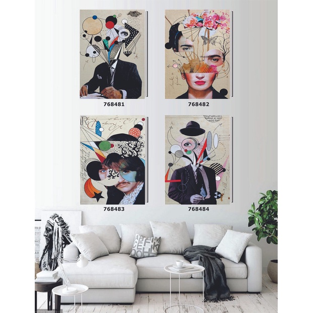 

Buku Tulis / Notebook / A5 Jepang / Surealism / Set 2555