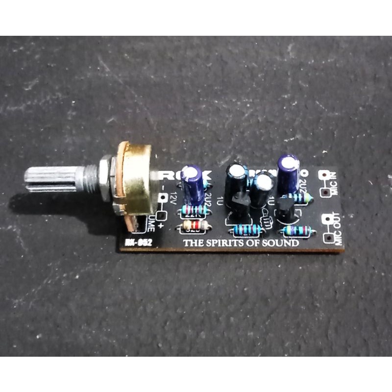 Jual Preamp Mic 2 Transistor ELITE Shopee Indonesia