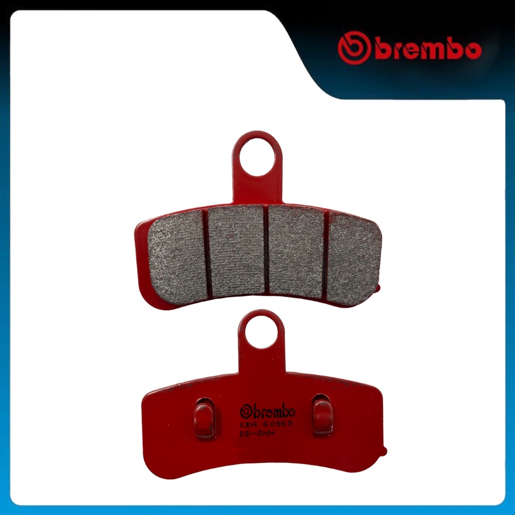 Kampas Rem Discpad Depan HARLEY DAVIDSON DYNA ('08 >) / SOFTAIL ('08 >) Brembo Sintered SA