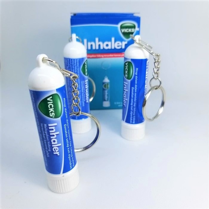 Vicks Inhaler 0.5ml Keychain vicks sedot melegakan hidung tersumbat viks sedot vick inhaller vik