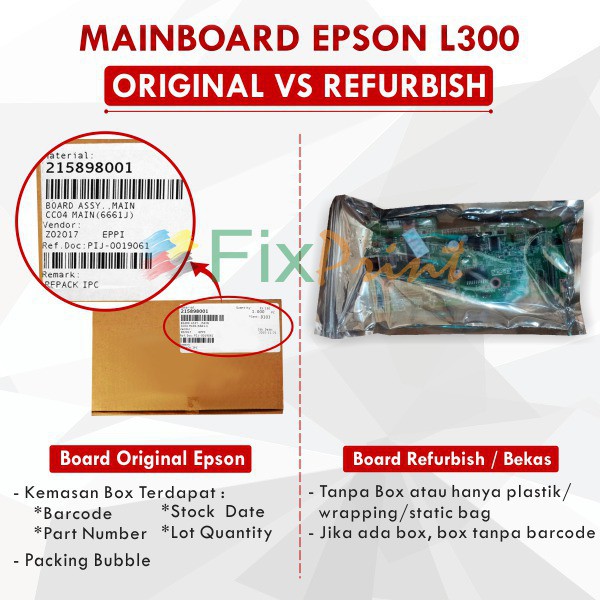 Board Printer Epson L300  Mainboard L300  Motherboard L300 New