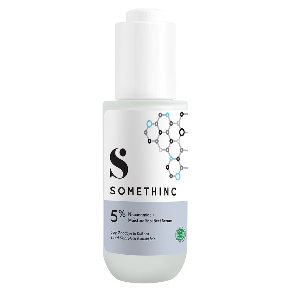 SOMETHINC 5% Niacinamide + Moisture Sabi Beet Serum 20ml-40ml ORIGINAL / BPOM Aman