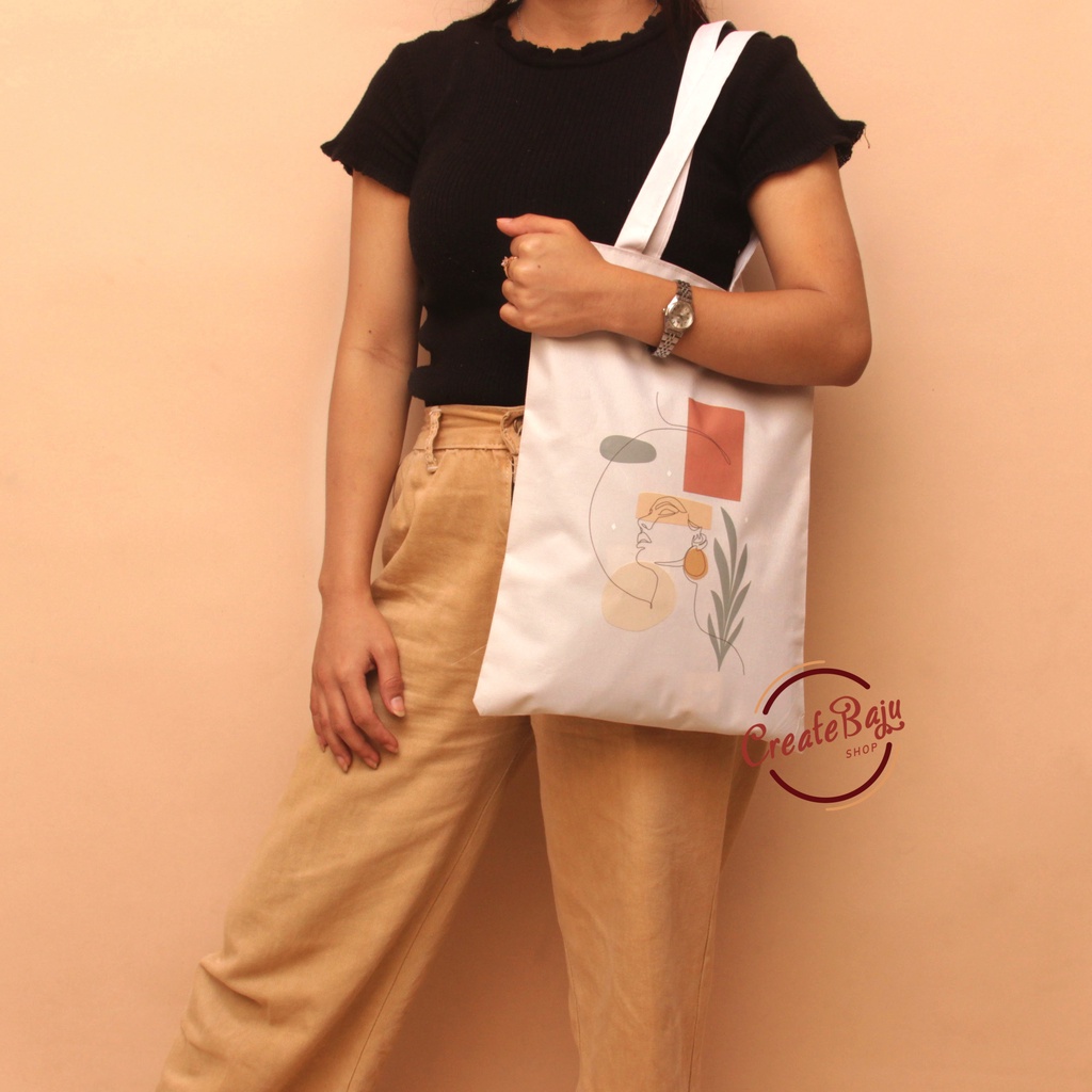 TOTE BAG PREMIUM PEREMPUAN TAS CEWEK TAS BELANJA