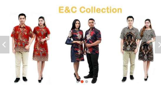 Atasan Batik Wanita Bunga Anggun Asimetris - Blouse Batik Wanita - S-m-l-xl-xxl-3l-4l-5l