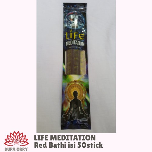 Hio Dupa Life Meditation Red Bathi isi 50 stick