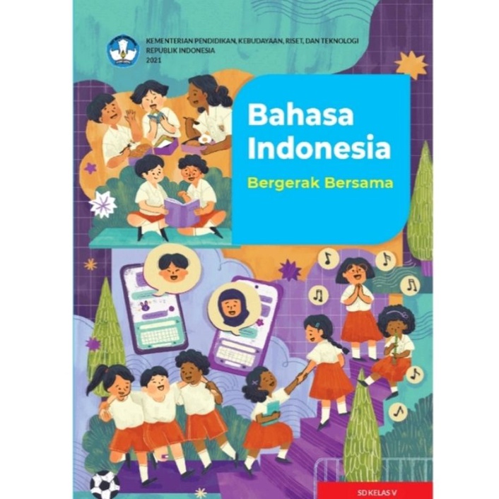 ORI satu paket buku siswa Kemendikbud kurikulum merdeka untuk SD kelas 5 edisi terbaru