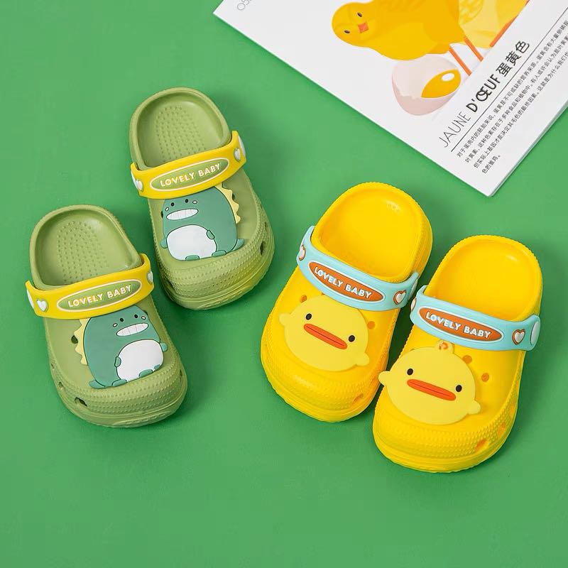 Sandal Anak Laki Laki Anak Bahan EVA Aneka Warna Motif Kartun Hewan Untuk Anak