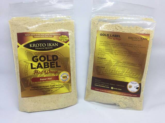 Pelet Wangi SUPERHOT - Gold Label dr Kroto Ikan