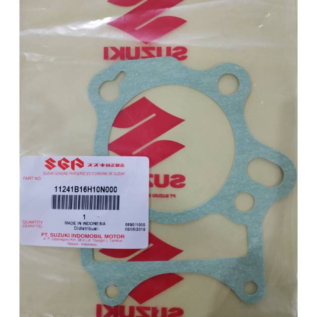 Paking Cylinder Blok Shogun NR Shogun Robot Shogun FL125 Shogun RR