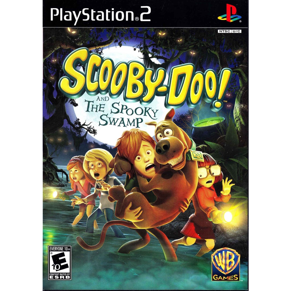 KASET DVD GAME PS2: SCOOBY-DOO AND THE SPOOKY SWAMP