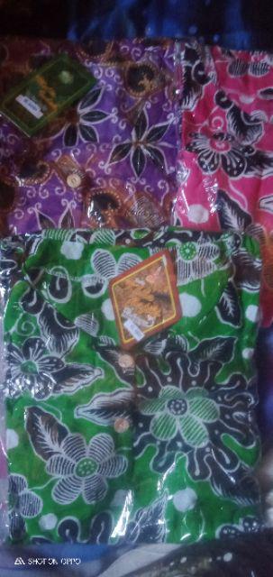 Jual Setelan Kulot Batik Murah / Setelan Kulot Bahan Rayon Kekinian / Setelan Piyama Celana Pendek