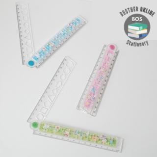 

BOS Penggaris 15-30cm/Penggaris Plastik/Penggaris Lipat/Ruler/Pengukur