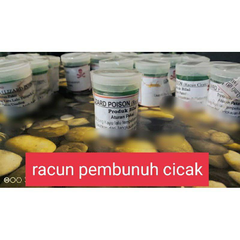 LIZARD POISON RACAK RACUN CICAK HERBAL PEMBASMI CICAK SANGAT AMPUH