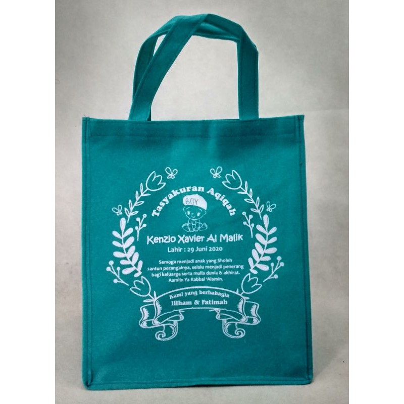 

Tas Aqiqah ( Muat Box Nasi 20 )