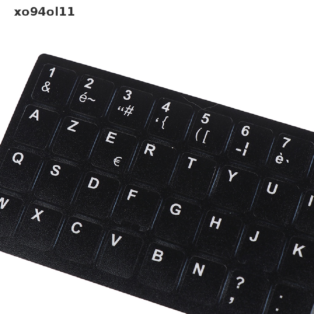 Stiker Keyboard Anti Air Gaya Spanyol / Perancis / Korea / Thai Untuk Layout