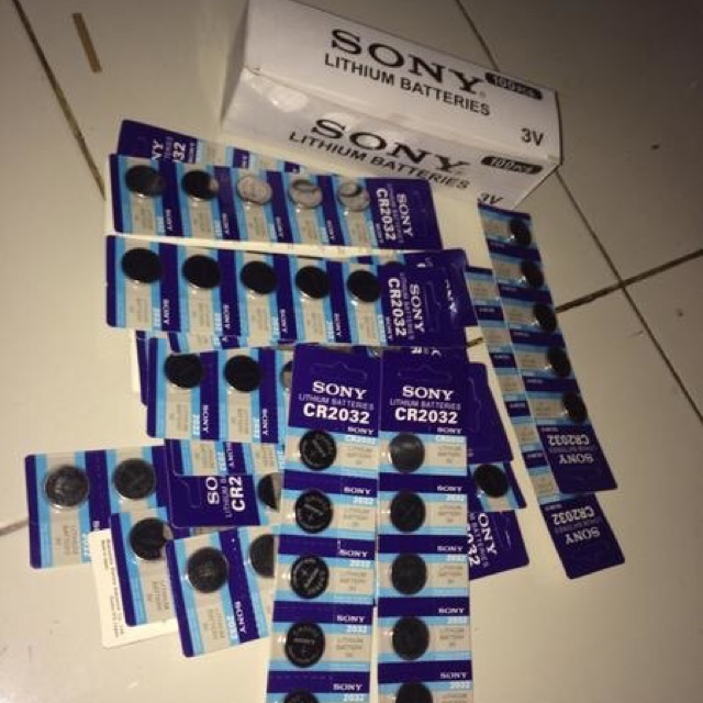 Baterai Cimos/Kancing New Merk Sony Cr2032