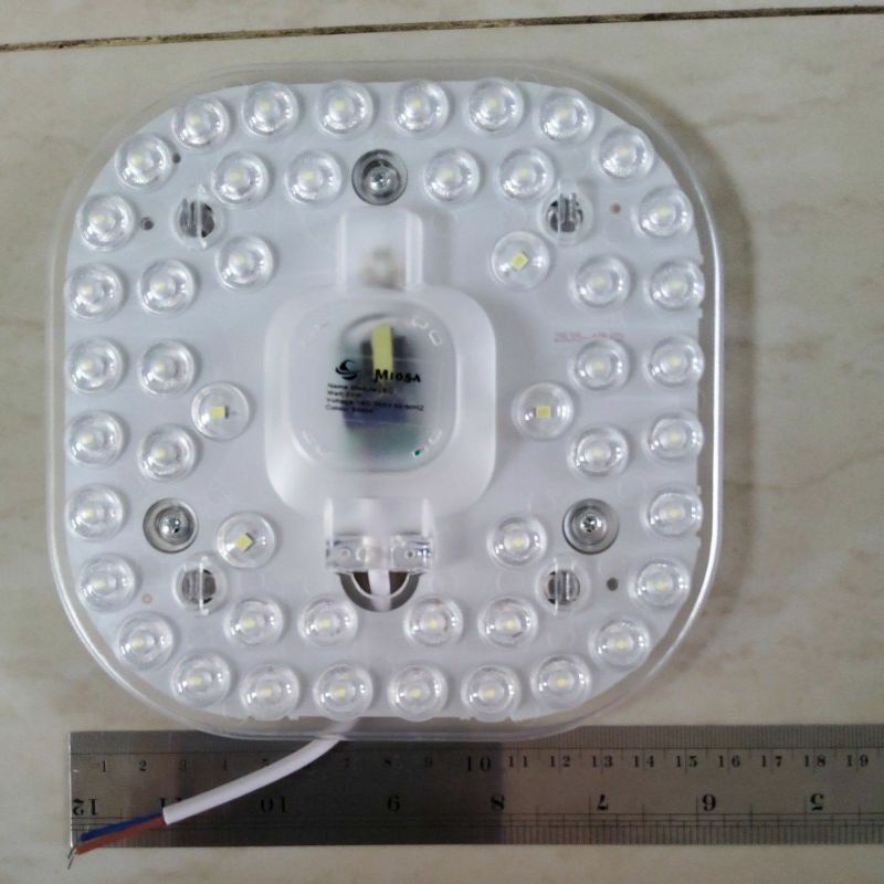 Modul Panel Lampu LED Magnet Warna Putih untuk Plafon Indoor