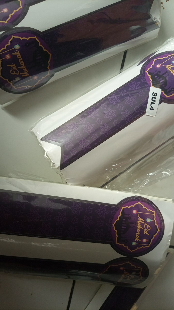 Stiker Segel Tutup Botol  Idul Fitri - Sticker Segel Kemasan Isi 10 Pcs/pack