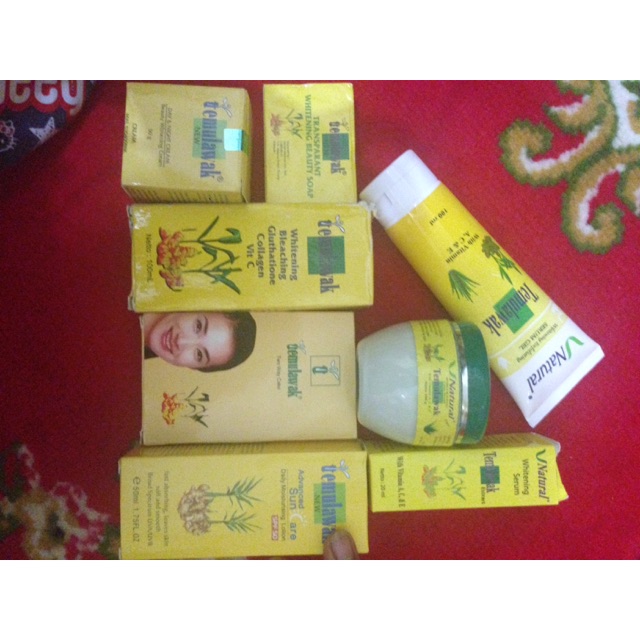 Paket cream temulawak lengkap ori 100%