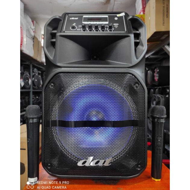 SPEAKER DAT DT 1208 SPEAKER DAT 12 INCHI SPEAKER BLOUTUT SPEAKER KARAOKE