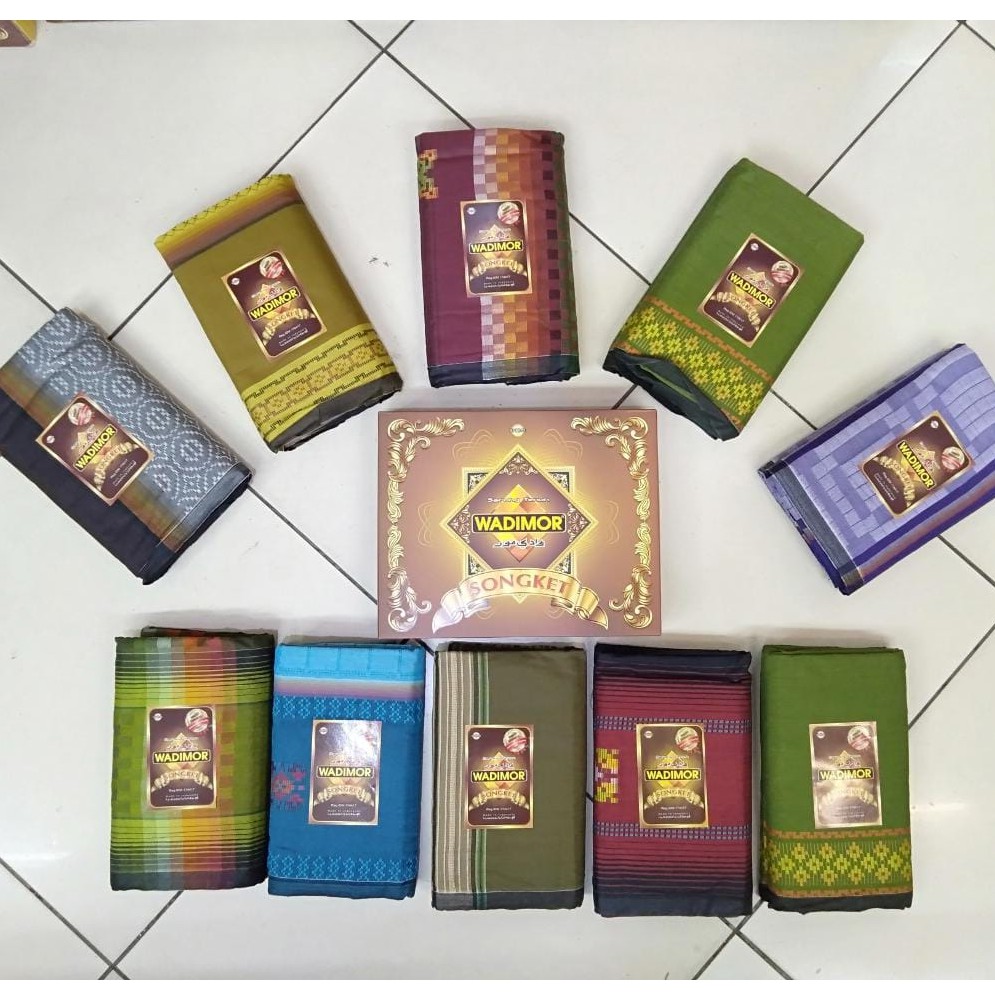 sarung sholat wadimor / wadimor songket / wadimor