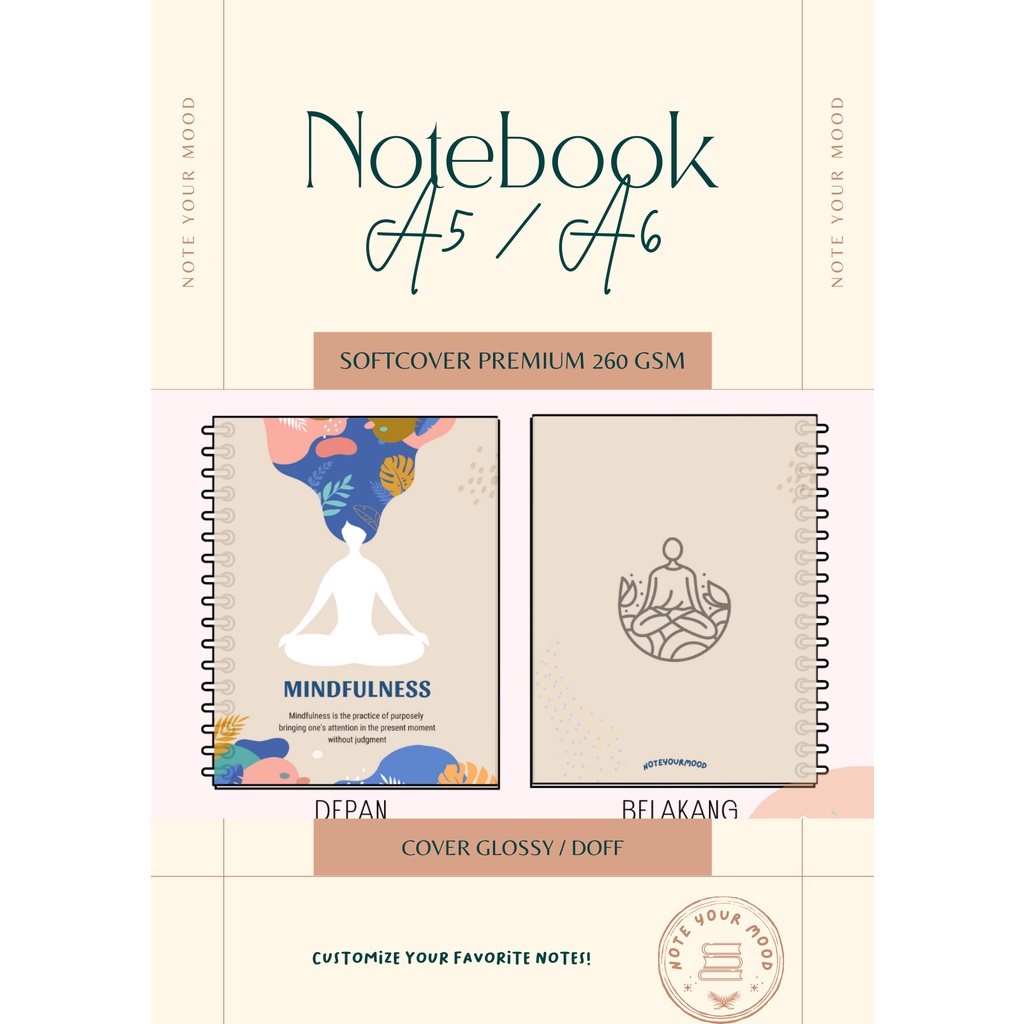 

[NOTEBOOK A6] SOFT COVER PREMIUM (10,5 x 14,8)