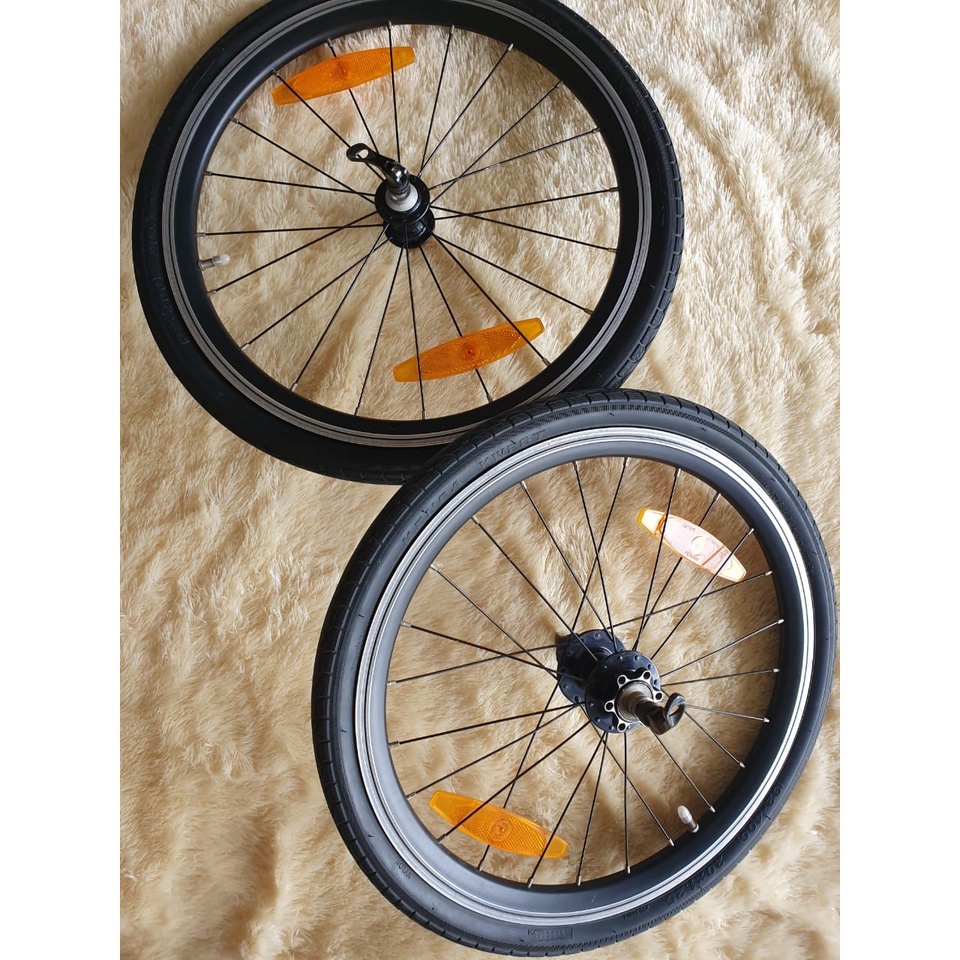 Wheelset 406 include ban 20x1.25 wheelset 406