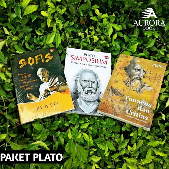 BUKU PLATO - SOFIS PLATO - PLATO SIMPOSIUM - TIMAEUS DAN CRITIS - ORIGINAL