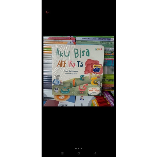 BUKU ANAK 4D Aku Bisa Alif Ba Ta KANAK AJ-ANK