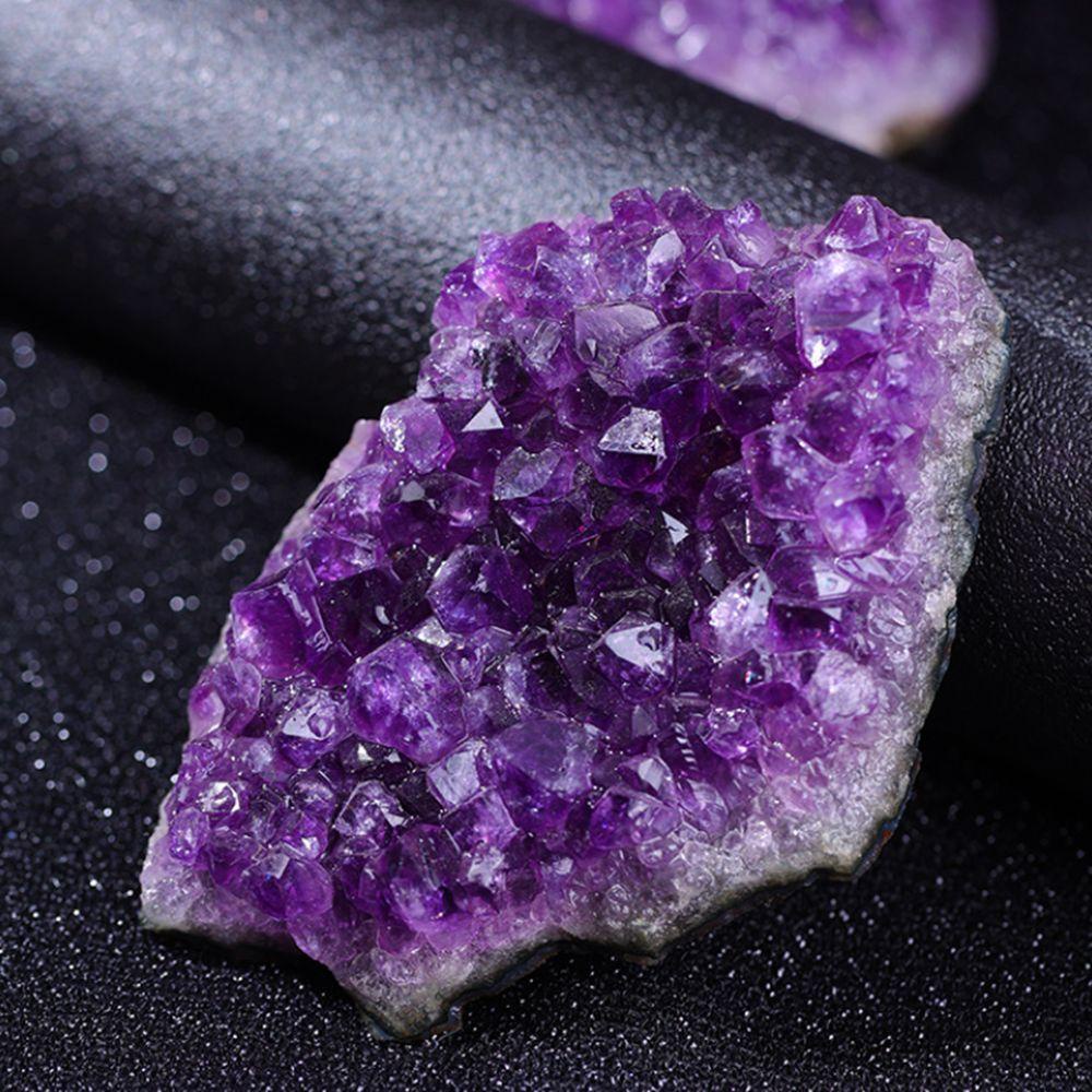 [Elegan] Amethyst Home Decor Rocks Natural Gemstones Fluorite Energy Healing Kerajinan Titik Kristal Batu Kuarsa