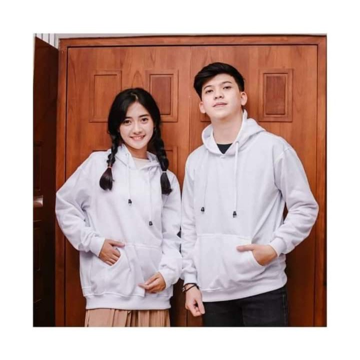 SWEATER COUPLE POLOS WANITA - PRIA 14 WARNA / HOODIE COUPLE UNISEX /JUMPER Fleece NORMAL SIZE M L XL