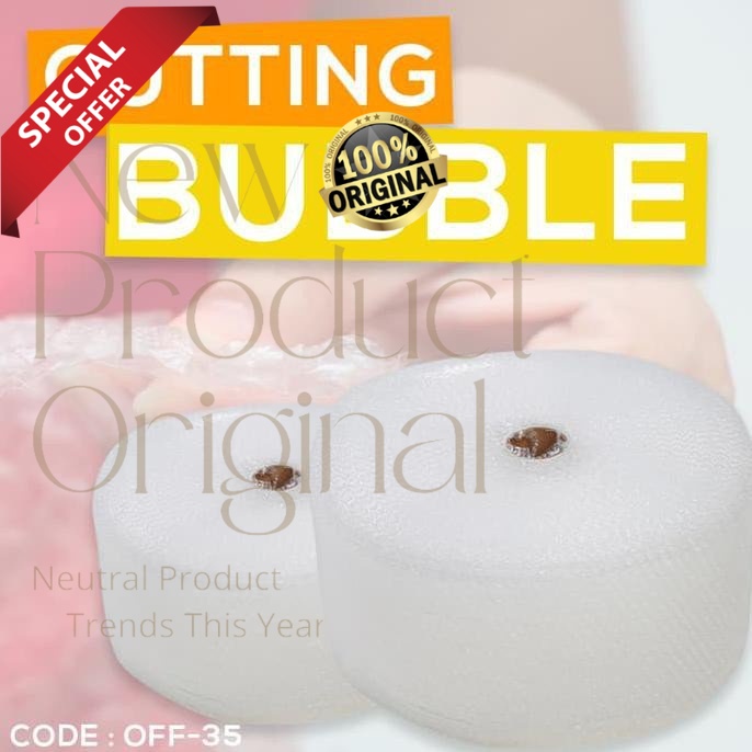 

Bubble Wrap Cut Roll Ukuran 25Cmx50 M - Bubble Roll