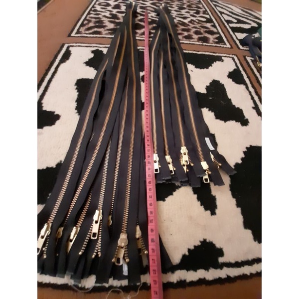 Resleting Jaket Besi YKK 70cm dan 60cm harga satuan