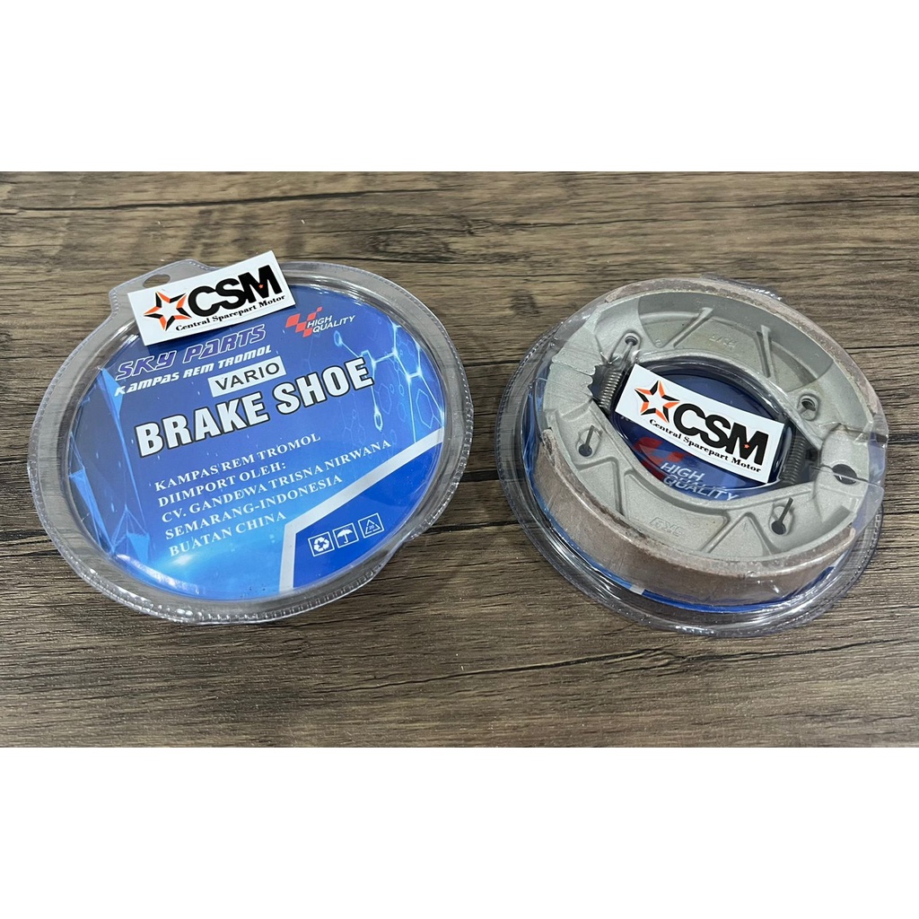 Kampas Rem Tromol Belakang Vario 110 125 150 Scoopy Spacy Beat Esp Fi New Old Led Verza KZL KVB