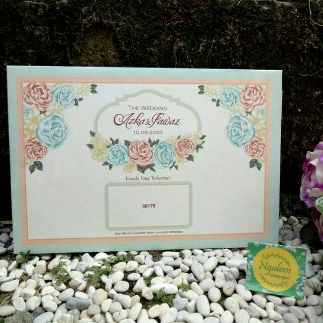 Undangan pernikahan / blanko undangan