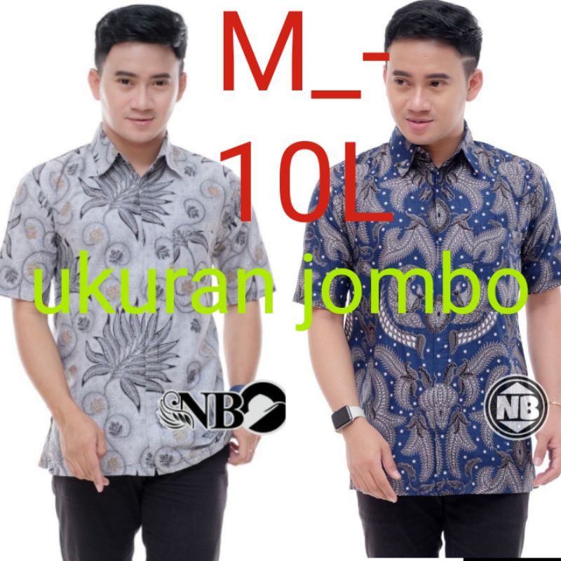 batik pria lengan pendek kekinian exclusive original katun