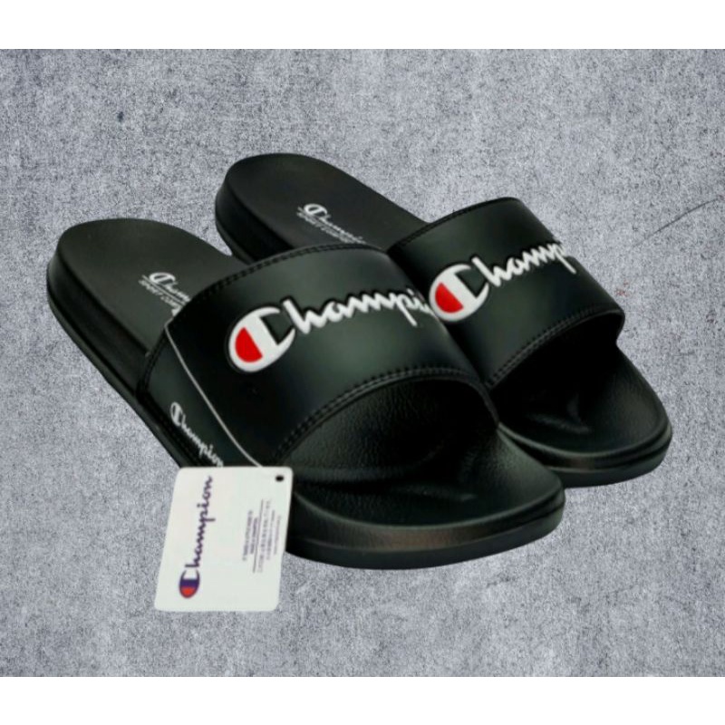 Sandal slip on casual pria wanita lentur dan empuk