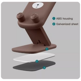 Stand Hp Karakter folding Desktop Phone Stand Dudukan Handphone Ipad Tablet Motif Kartun Universal