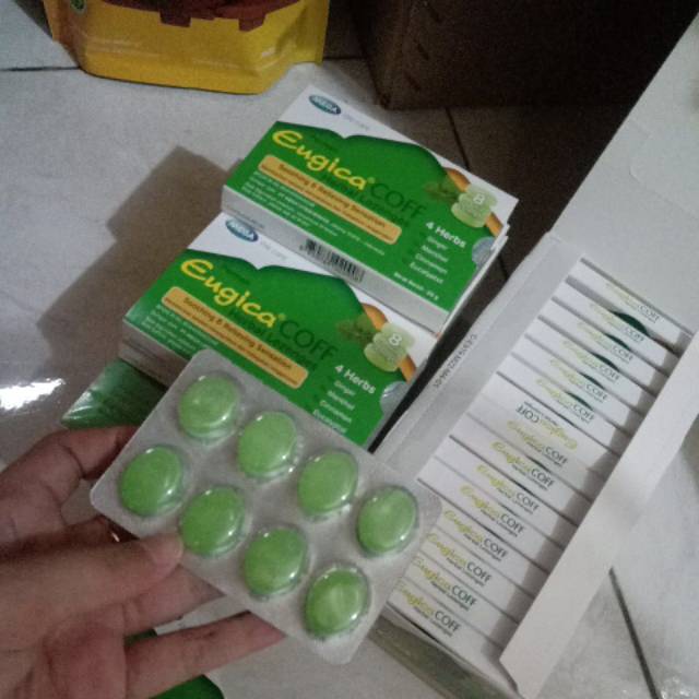 

Eugica coff permen pelega tenggorokan