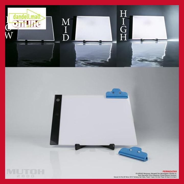

U8Tyrt67- Led Drawing Tracing Board A4 (Dimmer Sistem) Meja Gambar Jiplak A4 E3Yrf797-